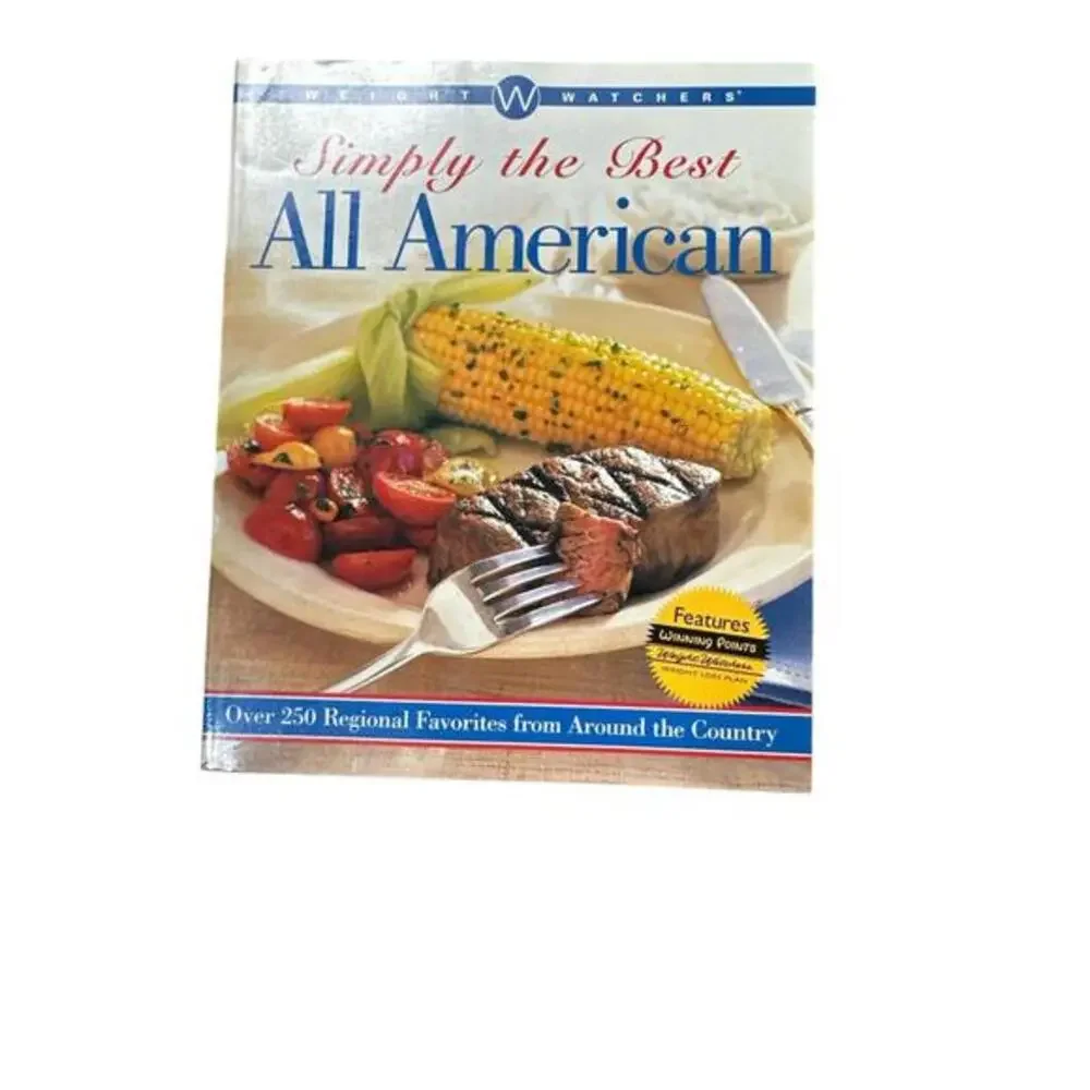 Cookbook Weight Watchers Simply the Best All American cookbook. It features